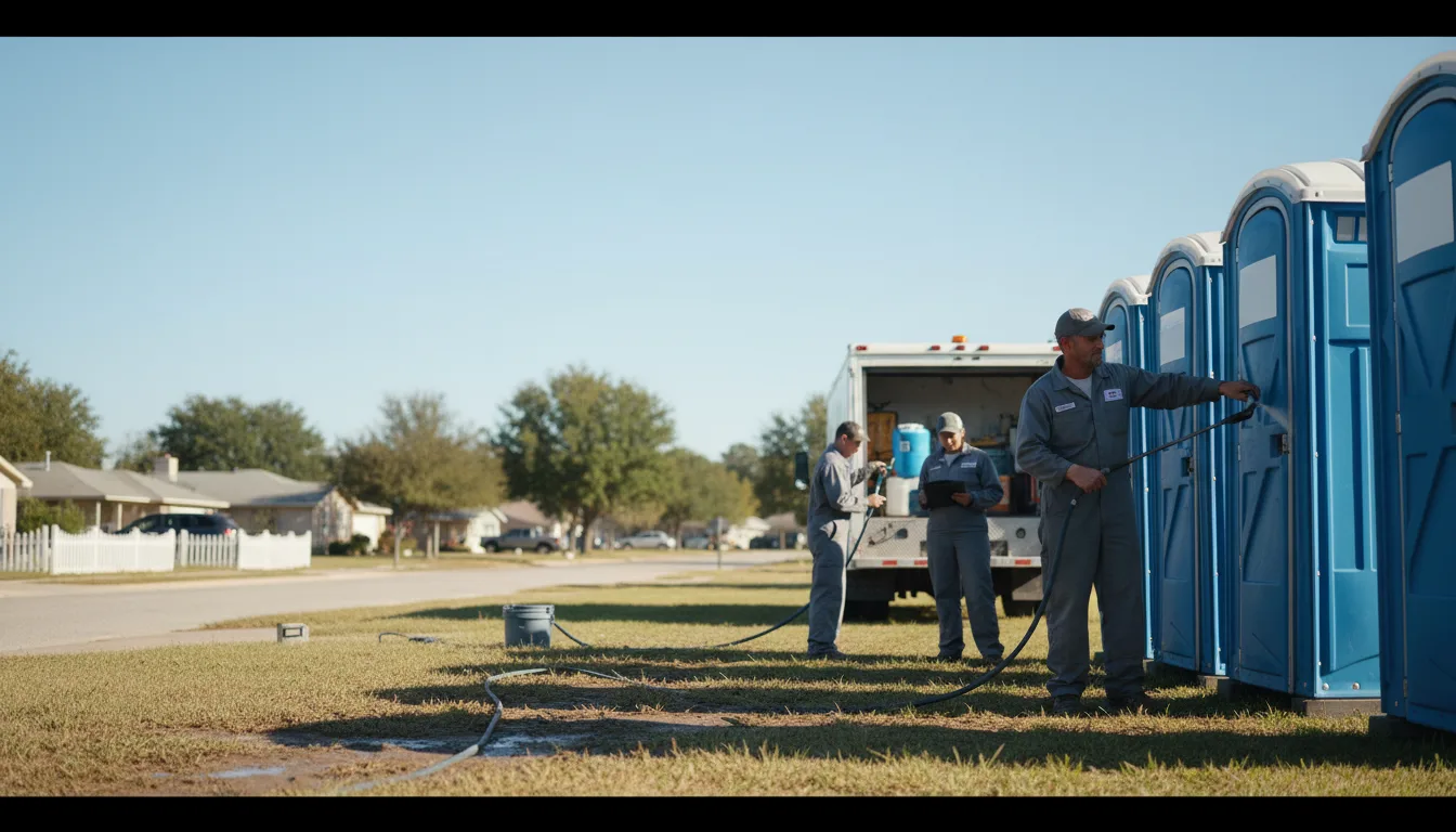 Long-Term Portable Toilet Rental in Blevins, AR near me